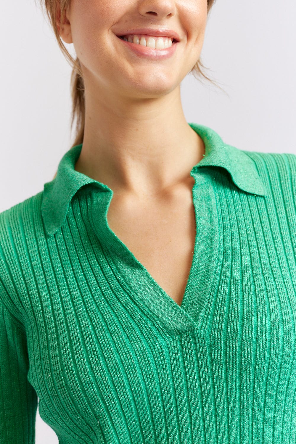Emerald Green Knit Top