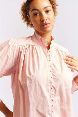 Alessandra Cashmere Shirts Rosemary Poplin Shirt in Rosette