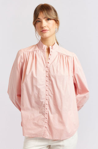Alessandra Cashmere Shirts Rosemary Poplin Shirt in Rosette