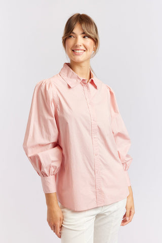 Alessandra Cashmere Shirts Soho Poplin Shirt in Rosette