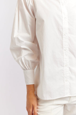Alessandra Cashmere Shirts Soho Poplin Shirt in White