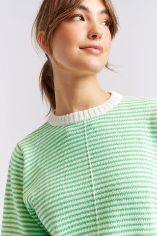 Alessandra Cashmere Sweater Humbug Cotton Sweater in Meadow