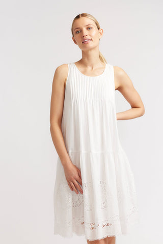 Alessandra Dresses Arabella Dress in White Voile