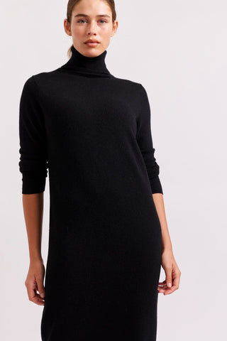 Alessandra Dresses Juno Cashmere Dress in Black