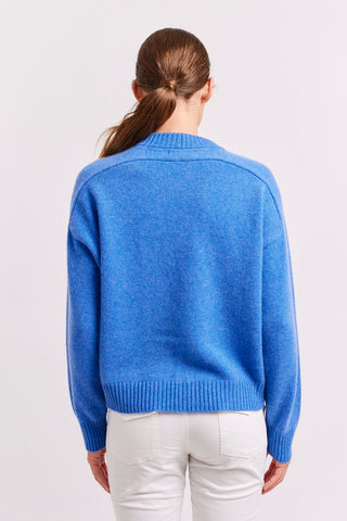 Alessandra Sweater Blair Cashmere Sweater in Lagoon