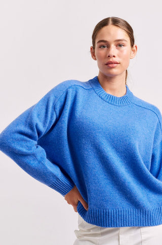 Alessandra Sweater Blair Cashmere Sweater in Lagoon
