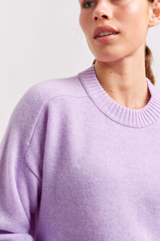 Alessandra Sweater Blair Cashmere Sweater in Lavender