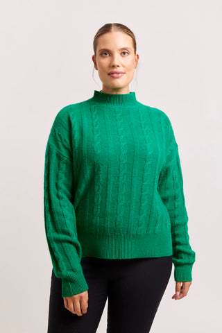 Alessandra Sweater Colbie Cashmere Sweater in Jade