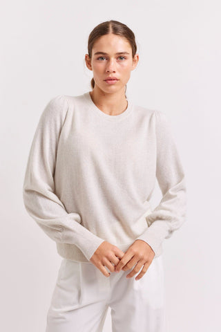 Alessandra Sweater Indi Cashmere Sweater in Chiffon